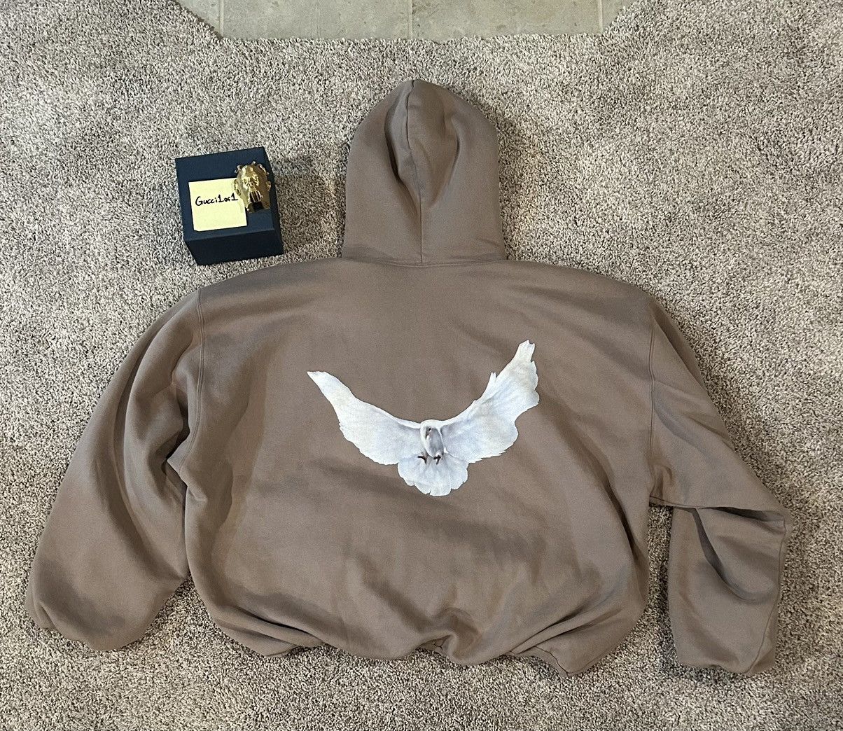 Balenciaga × Gap × Yeezy Yeezy Gap Beige Dove Hoodie XS Size US XS / EU 42 / 0 - 2 Thumbnail