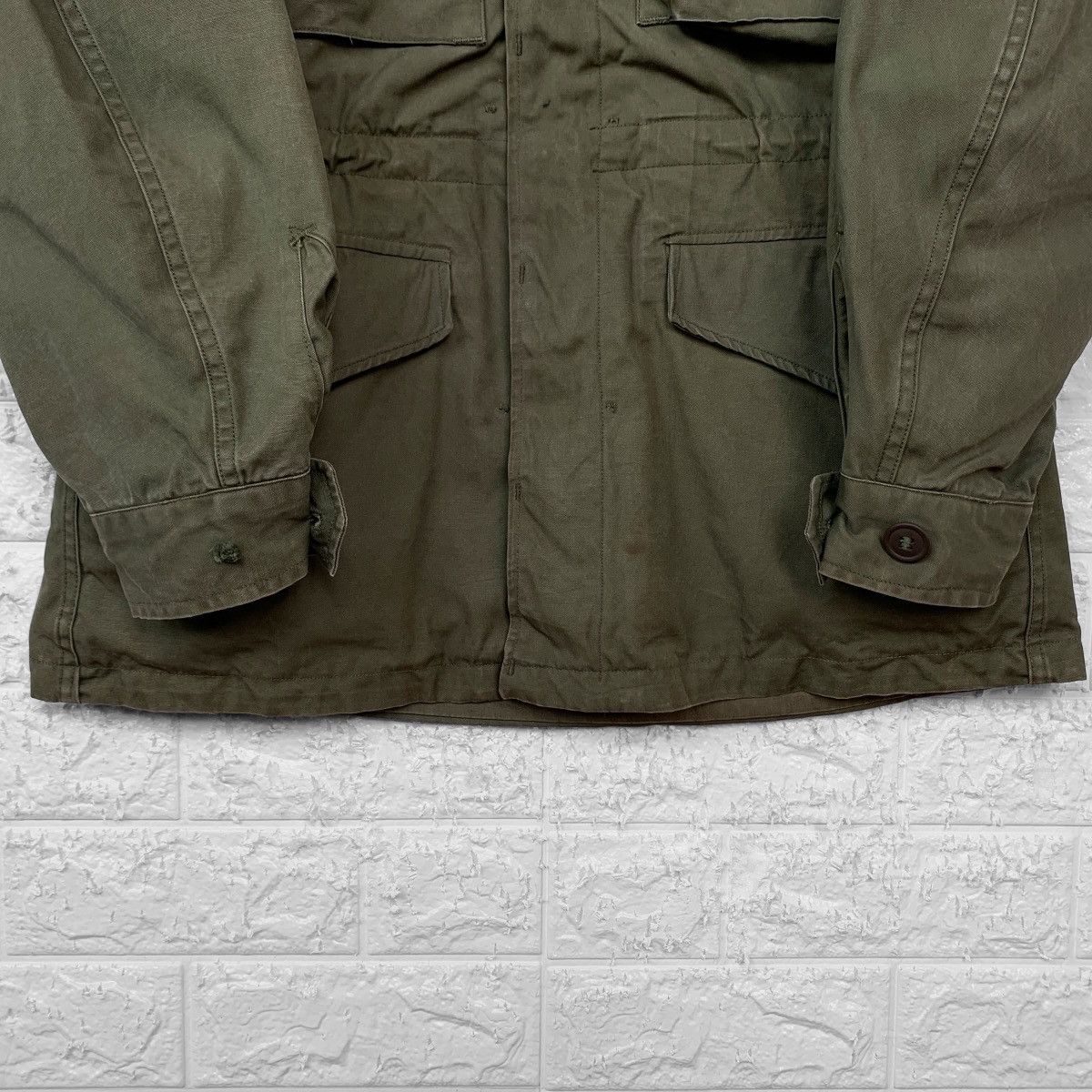 Vintage RARE! TRUE VINTAGE 40S FIELD JACKET M 1943 WWII INSPECTOR Size US S / EU 44-46 / 1 - 8 Thumbnail