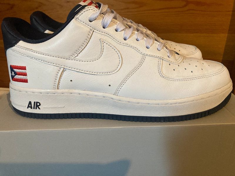 Nike Nike Air Force One AF1 - Puerto Rico - UK 9 RARE Size US 10 / EU 43 - 1 Thumbnail