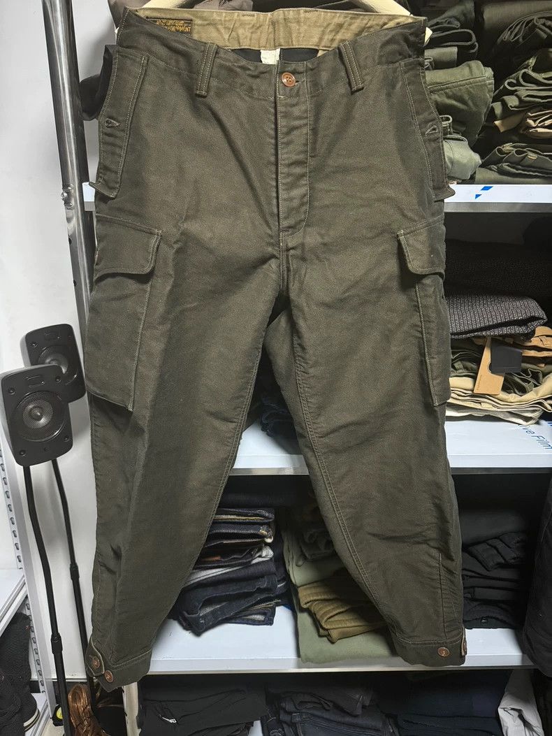 Freewheelers Freewheelers Human-patterned ground trousers Size US 30 / EU 46 - 1 Thumbnail