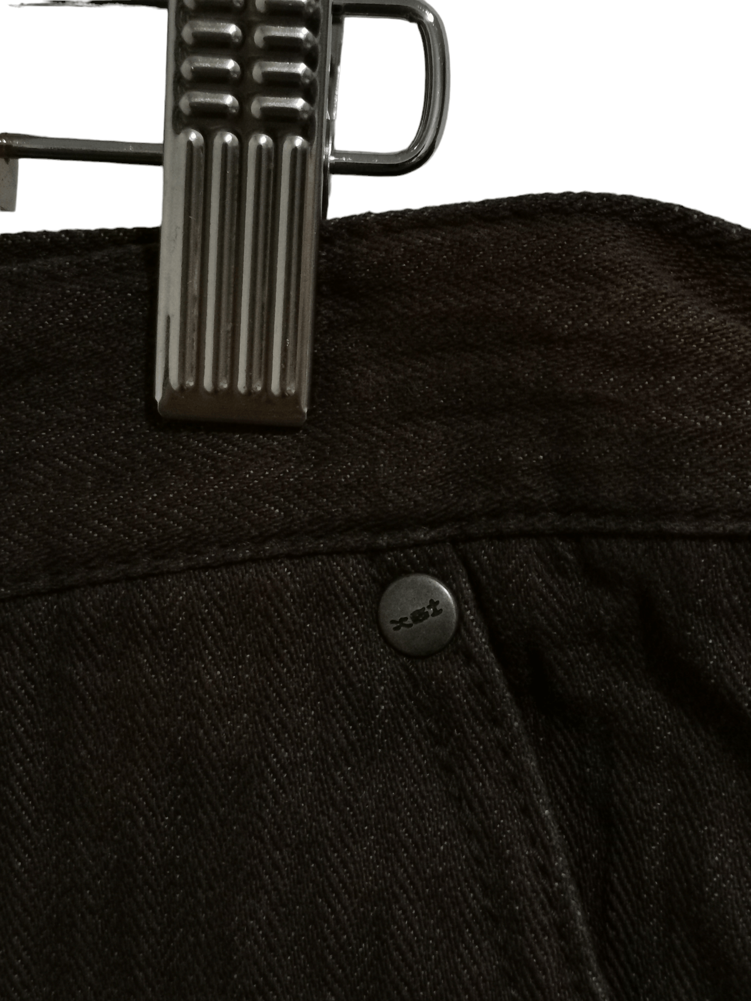 Japanese Brand × Jean × Vintage Flare Jeans Made In Japan BatsuStudioXST Hickory Stripe Size US 30 / EU 46 - 9 Thumbnail