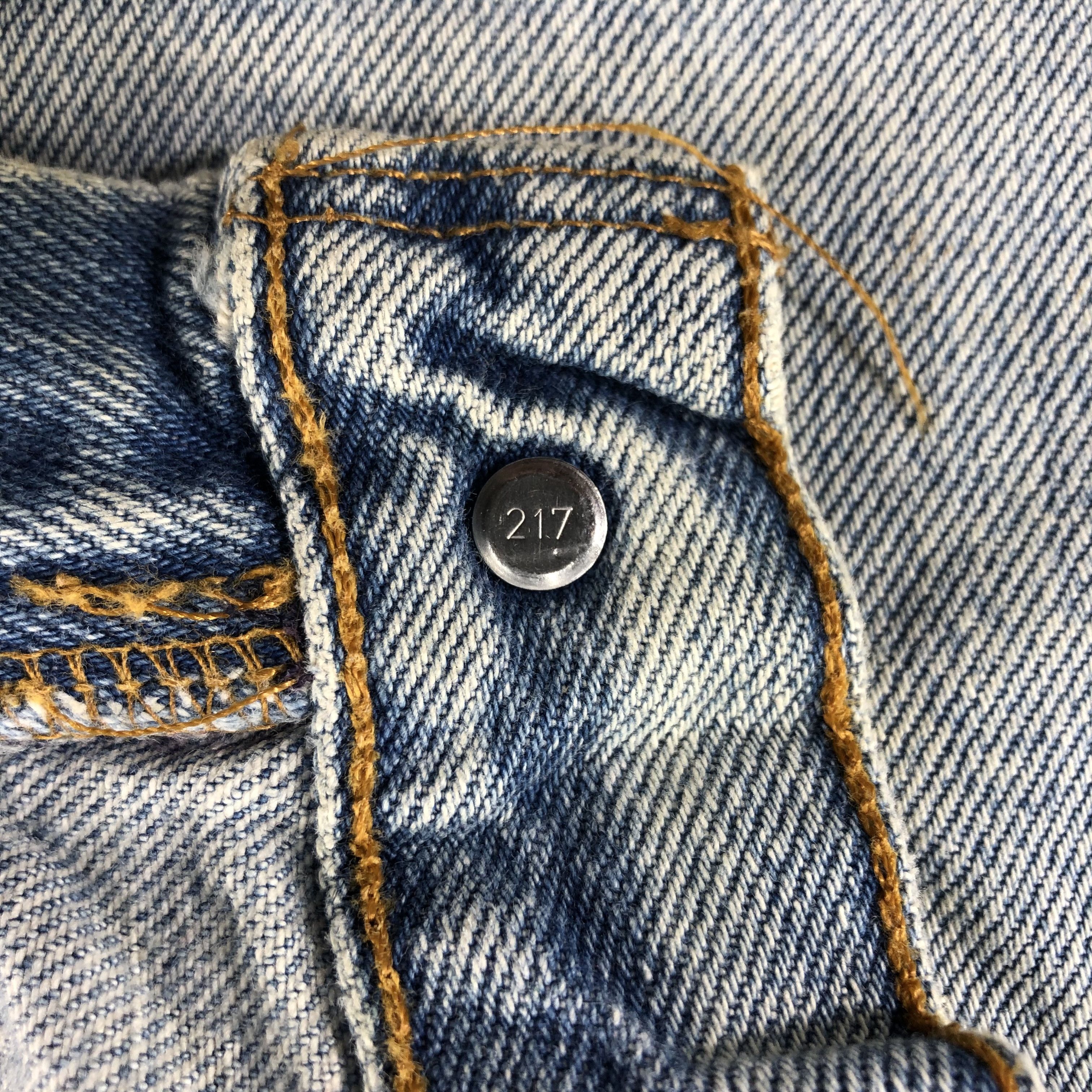 Levi's 90s Vintage Blue Wash Levis 550 Jeans-J2368 Size US 38 / EU 54 - 12 Thumbnail