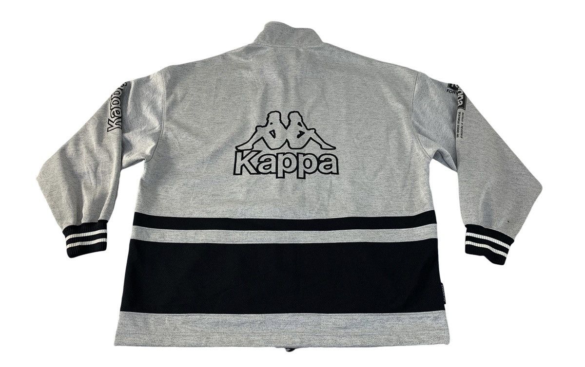 Kappa 90s Kappa Track Zipper Jacket Embroidery Big Logo Size US XL / EU 56 / 4 - 2 Thumbnail