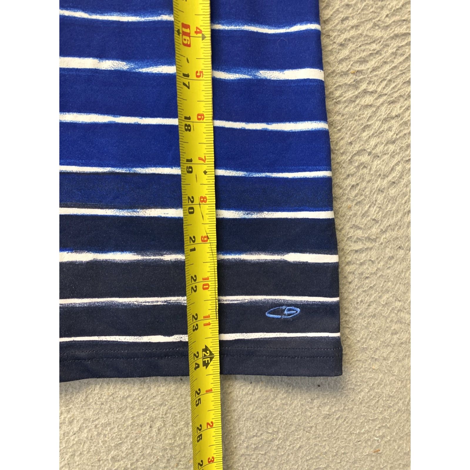 Champion Champion Tank Shirt Womens M Polyester Blend Scoop Neck Pullover Blue /109-26 Size M / US 6-8 / IT 42-44 - 5 Thumbnail