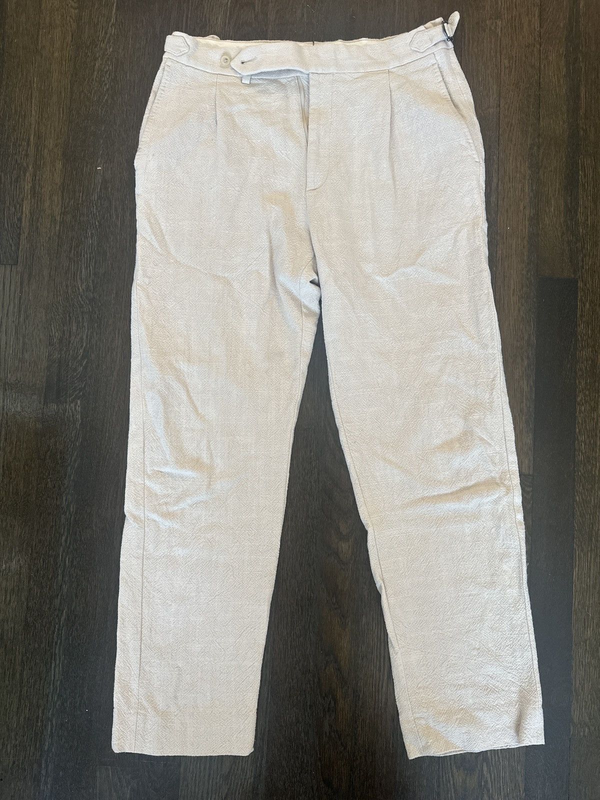 Vintage Linen Oscar Trousers Size US 32 / EU 48 - 5 Thumbnail