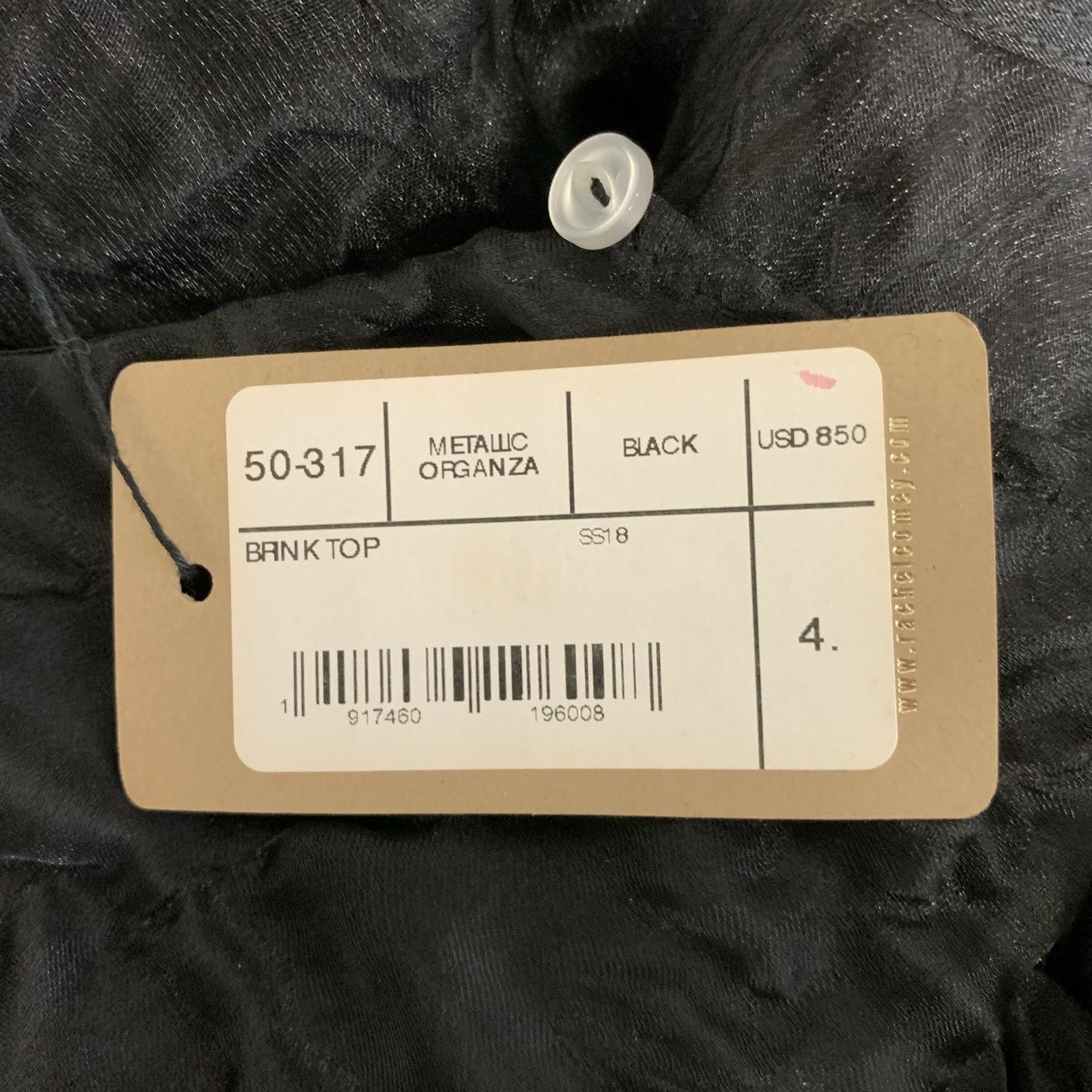 Rachel Comey RACHEL COMEY Size 4 Black Silver Metallic Dress Top Size S / US 4 / IT 40 - 6 Thumbnail