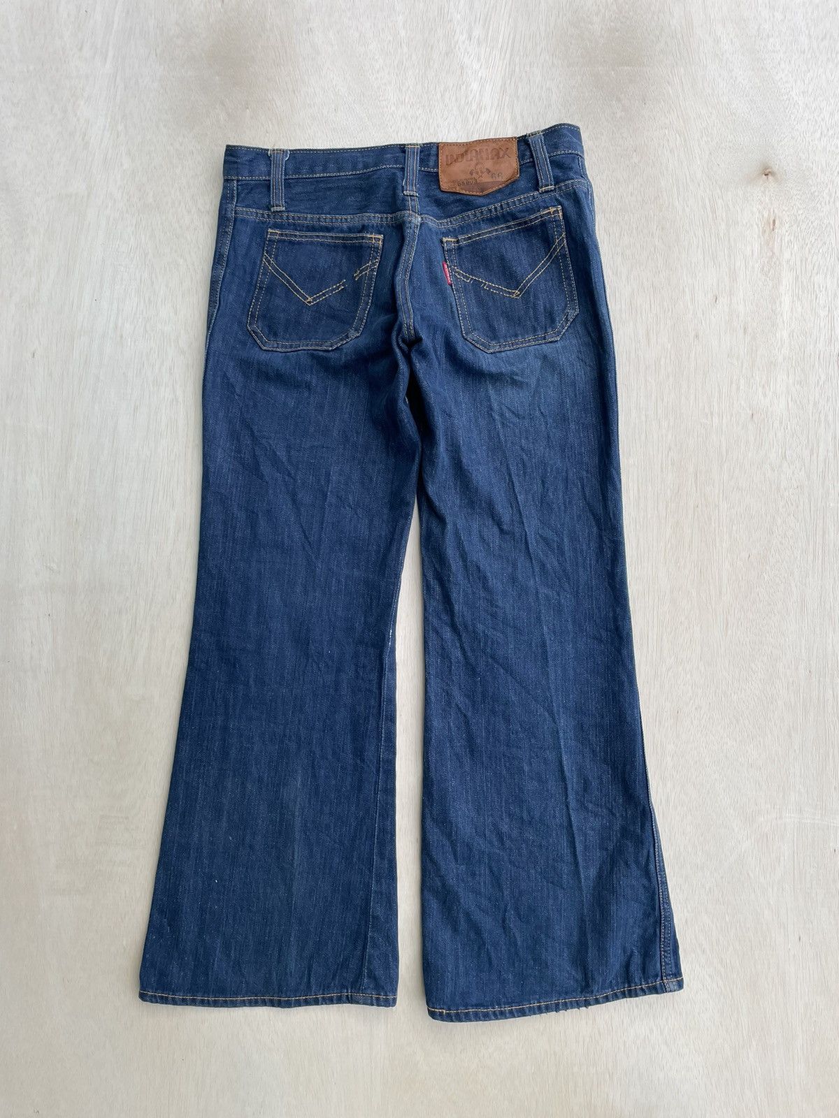 If Six Was Nine × Japanese Brand × Vintage Vintage Flare Indianax Jeans Bootcut Size 30" / US 8 / IT 44 - 3 Thumbnail