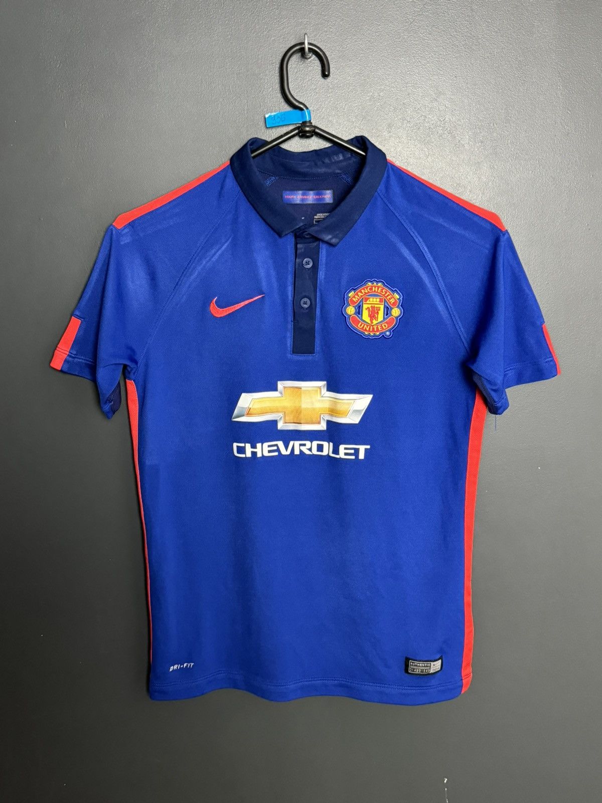 Nike KIDS Manchester United 14/15 Third Di Maria Football Jersey Size US XS / EU 42 / 0 - 2 Thumbnail
