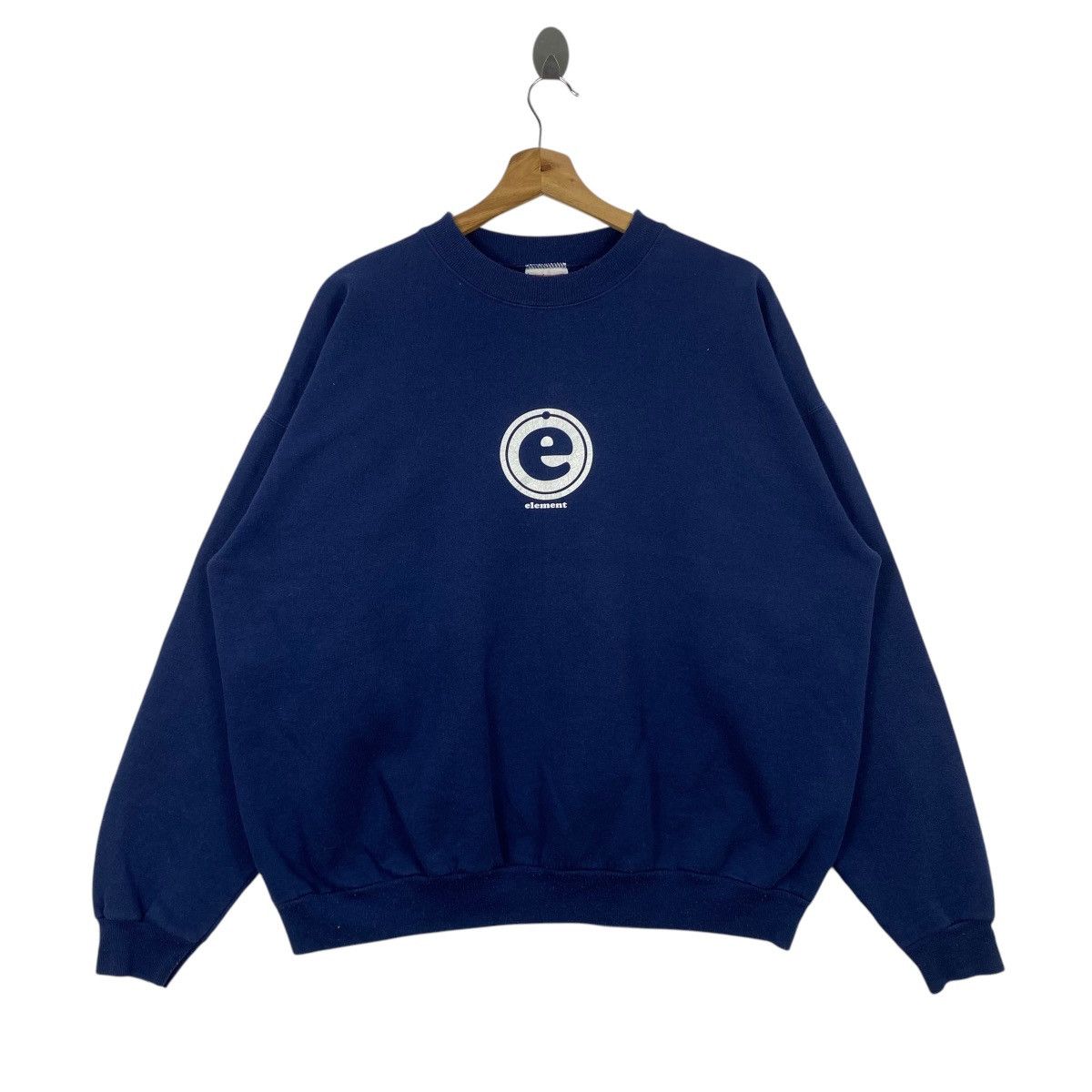 Element Vintage 90's ELEMENT SKATEBOARDS Meth Logo Crewneck Pullover Size US XL / EU 56 / 4 - 1 Thumbnail