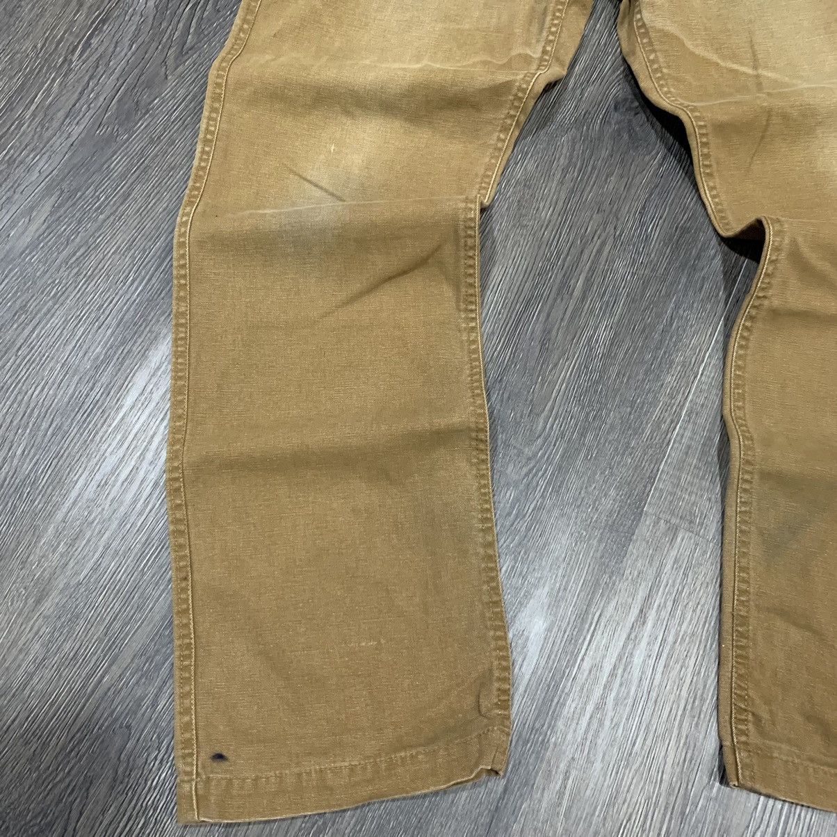 Beams Plus 🇯🇵Vintage Beams Duck Cotton Gardener Denim Pants🇯🇵 Size US 34 / EU 50 - 4 Thumbnail