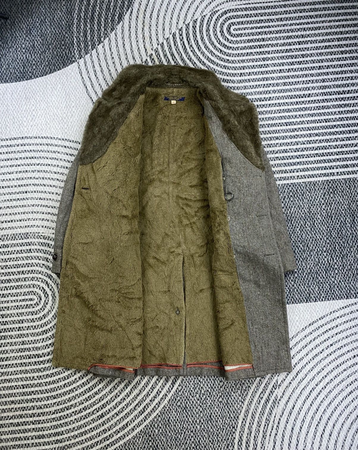 Brooks Brothers Vtg Brooks Brothers Wool Blend Coat Faux Fur Collar Jacket Size US M / EU 48-50 / 2 - 6 Thumbnail