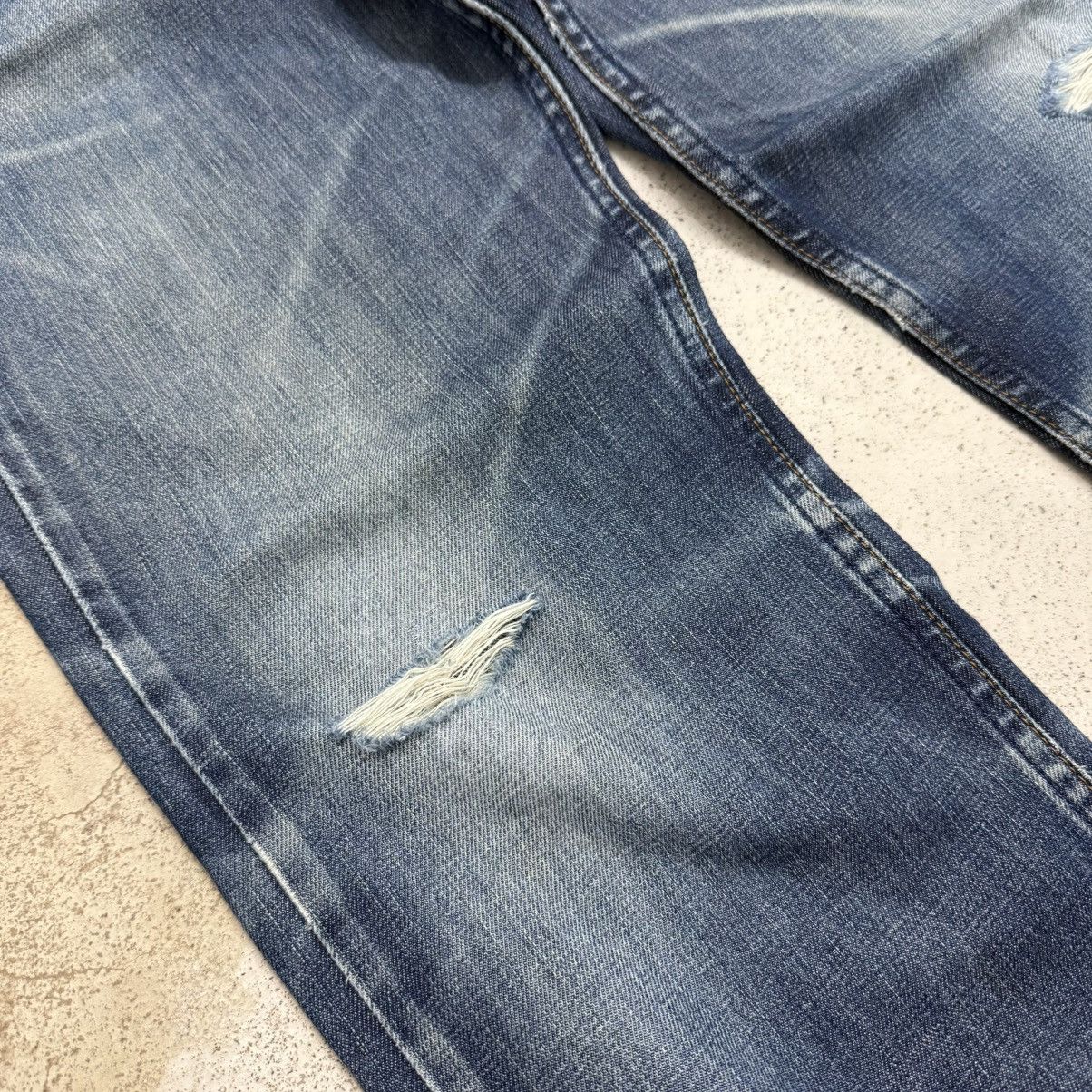 Levi's Vintage 98’s Levis 509 Distressed Buttonfly Denim Pants Size US 33 - 6 Thumbnail