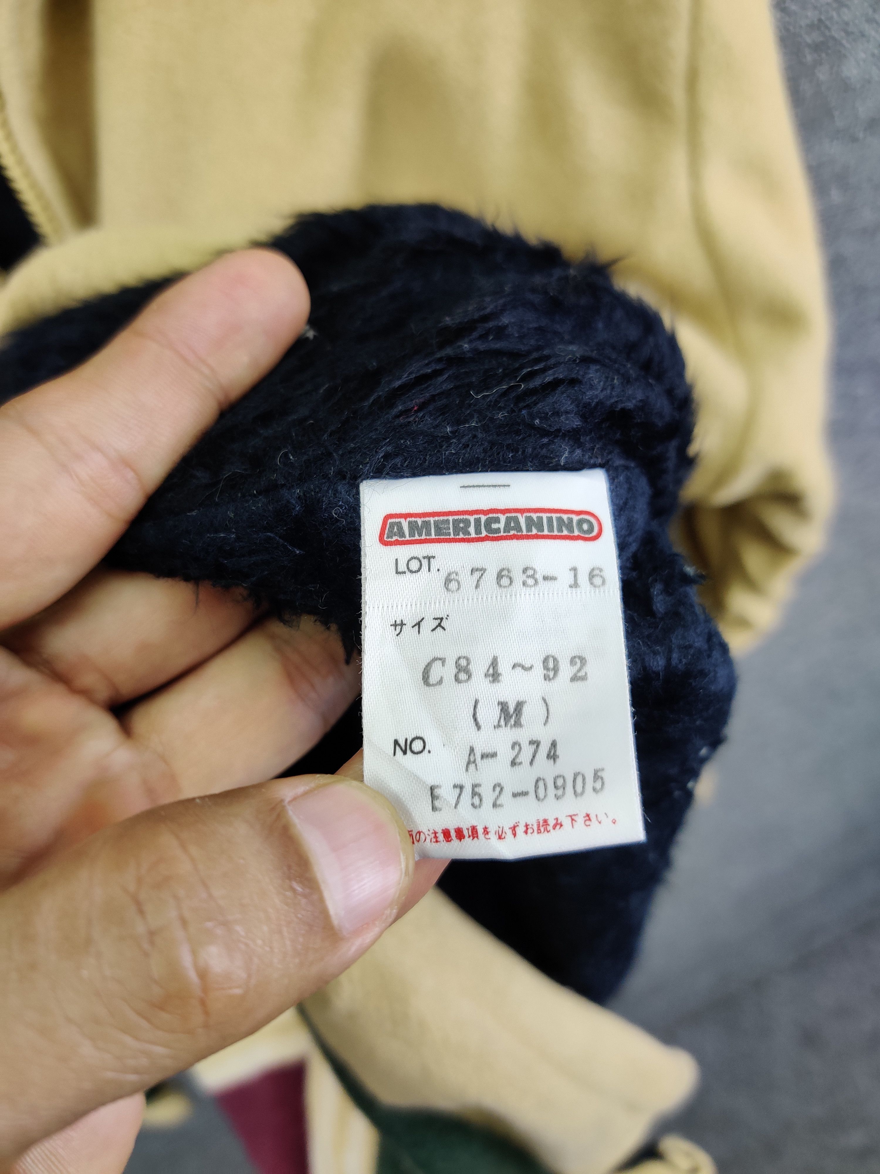 Japanese Brand Vintage Americanino Wool Coat Nice Design Size US M / EU 48-50 / 2 - 12 Thumbnail