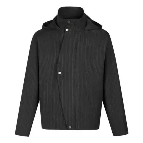 VIBE Vintage Street Punk Stripe Loose Casual Hooded Jacket Coat Size US L / EU 52-54 / 3 - 8 Thumbnail