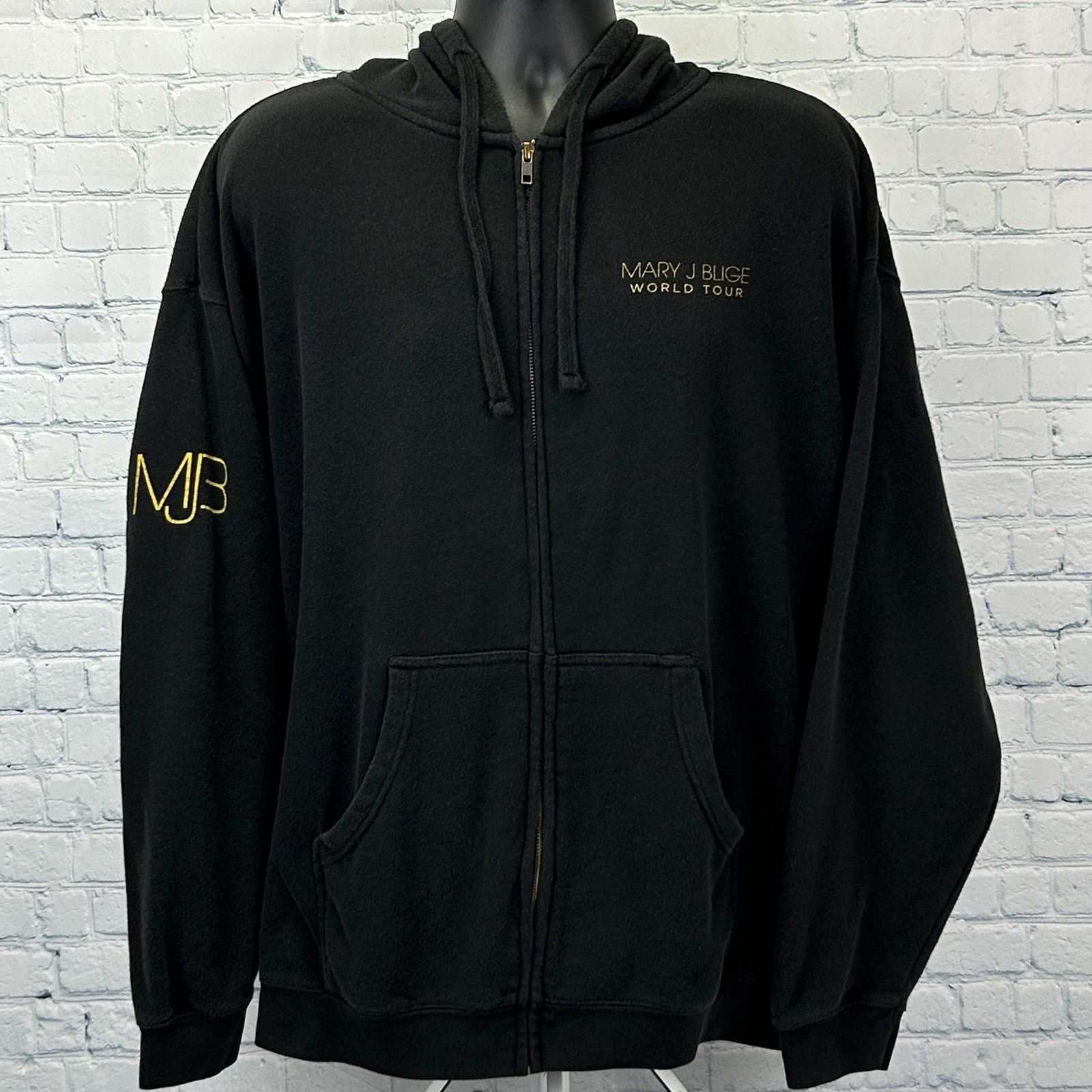 Other Mary J Blige World Tour Hoodie Hooded Sweatshirt Black XXL Size US XXL / EU 58 / 5 - 2 Thumbnail