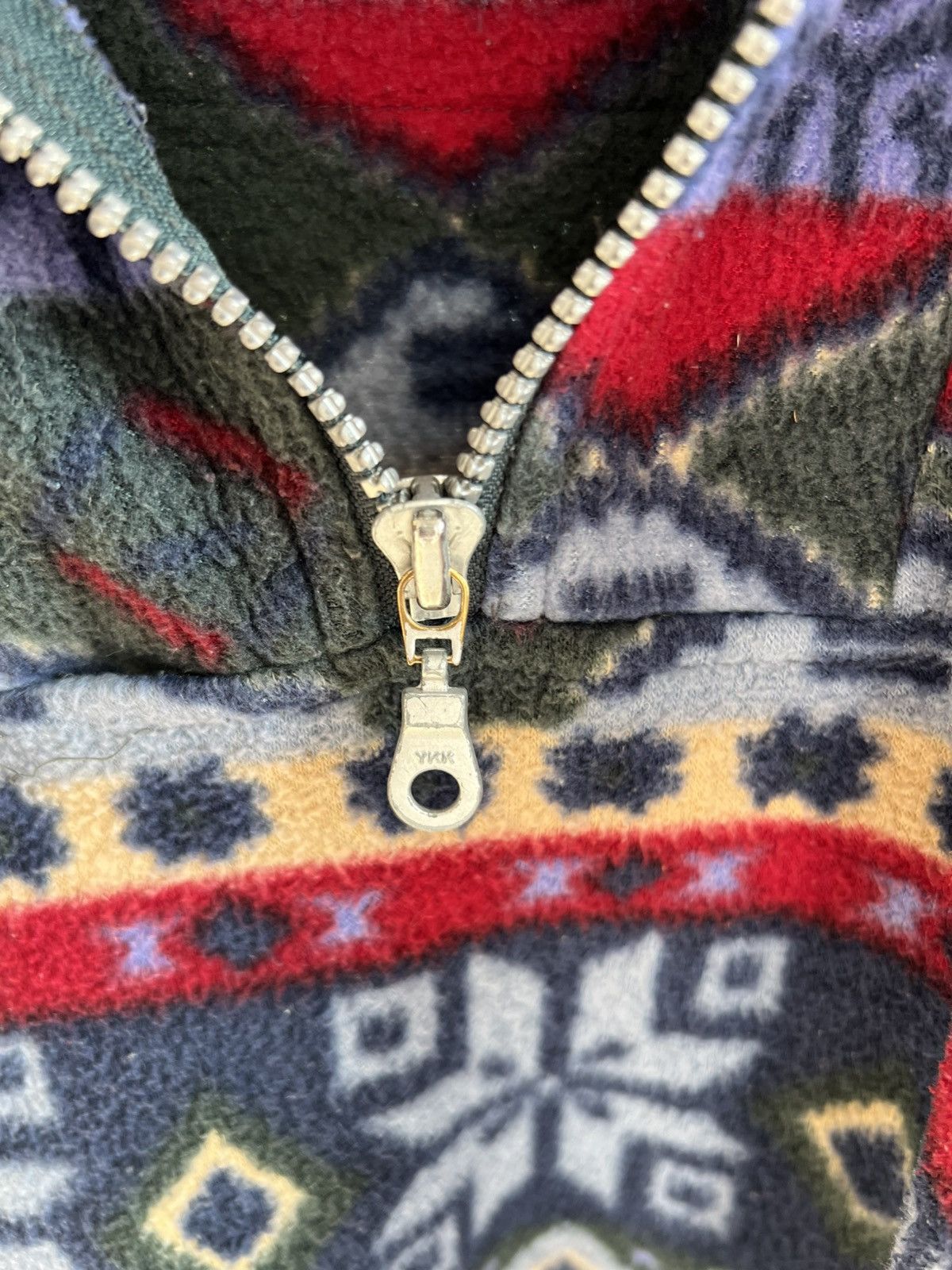 Other Vintage 90s Patterned Fleece Sweatshirt Patagonia Style Size US M / EU 48-50 / 2 - 4 Thumbnail