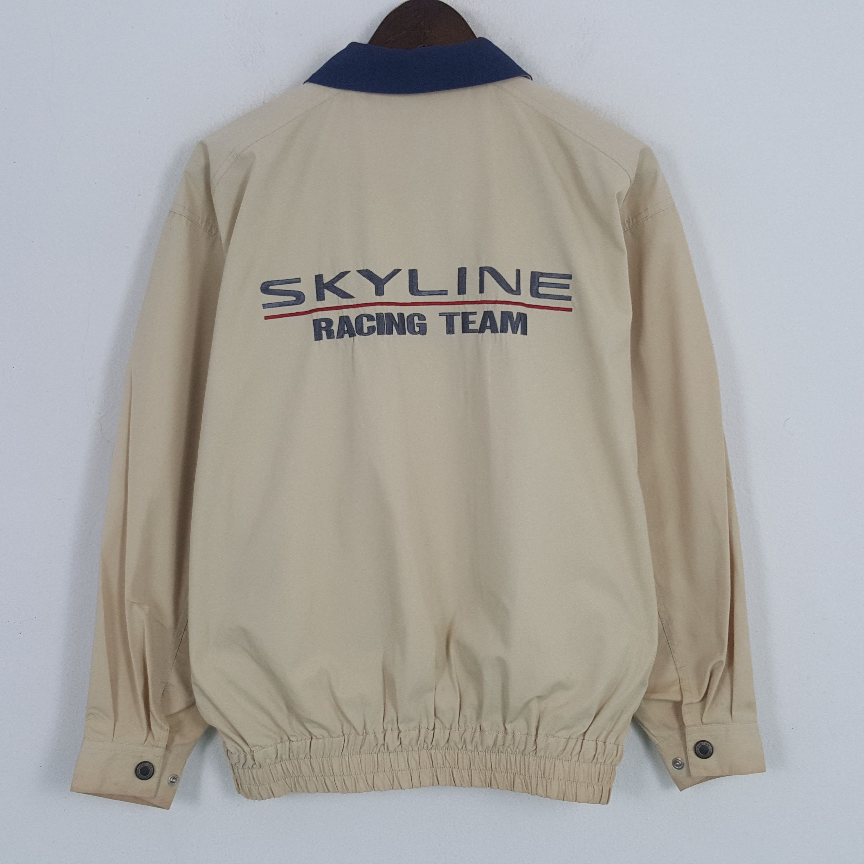 Sports Specialties × Vintage Vinatge Skyline Racing Team Zipper Worker Jacket Size US L / EU 52-54 / 3 - 1 Thumbnail