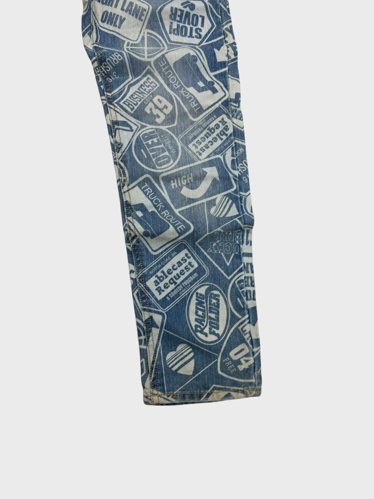 If Six Was Nine Acid Wash Faded SURF GIRLS Hysteric Glamour Denim Size US 28 / EU 44 - 8 Thumbnail