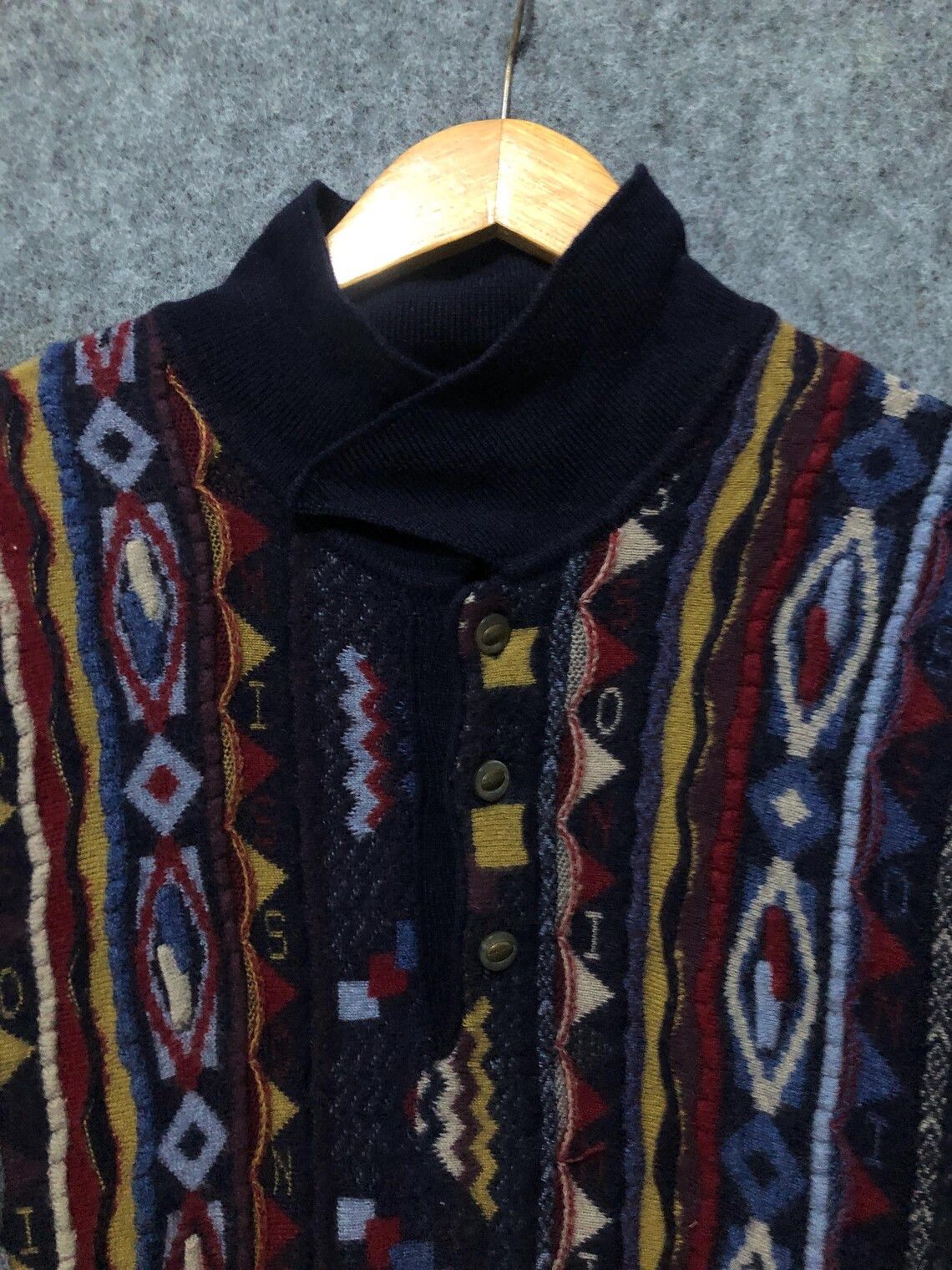 Missoni Vintage Missoni Knit Sweater Size US XL / EU 56 / 4 - 4 Thumbnail