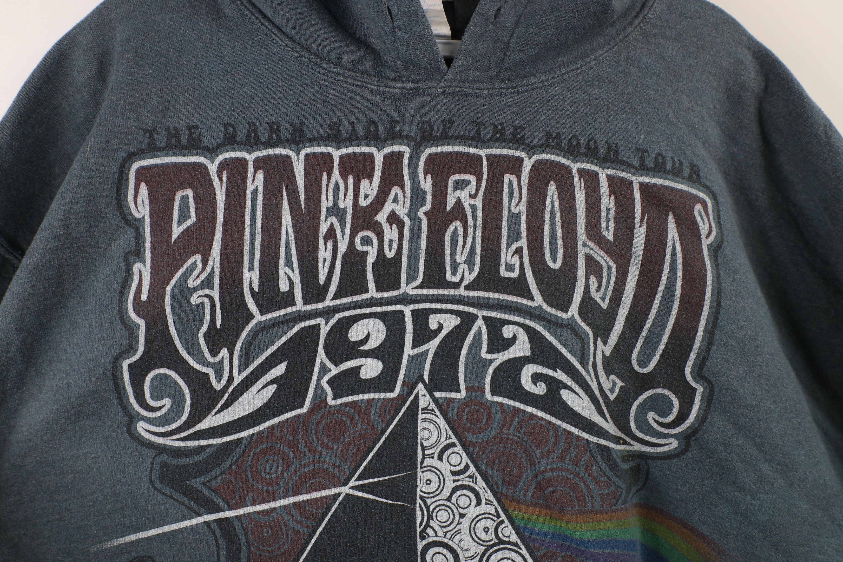 Liquid Blue × Vintage Retro Liquid Blue Out Pink Floyd Band Hoodie Sweatshirt Size ONE SIZE - 4 Thumbnail