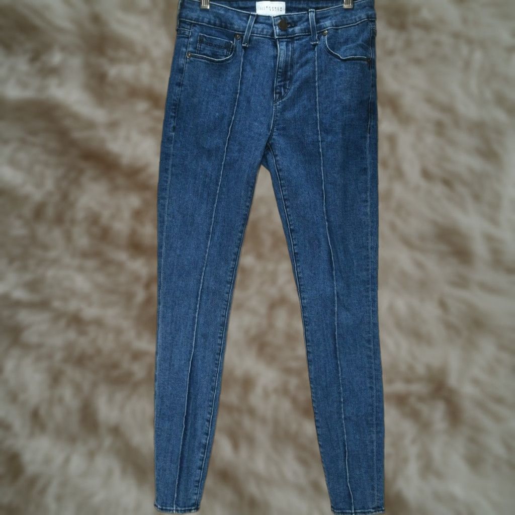 Parker Parker Smith Jeans Skinny Blue Size 26 Womens Slim Leg Cotton Blend Front Seam Size 26" / US 2 / IT 38 - 1 Thumbnail