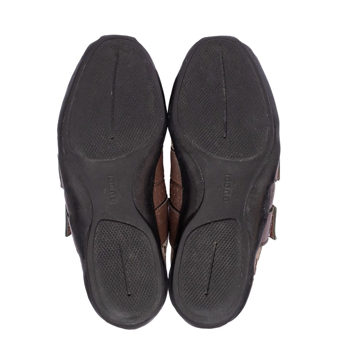 Gucci Gucci Monogram low Trainers Leather GG Sneakers Size US 8 / EU 41 - 4 Thumbnail