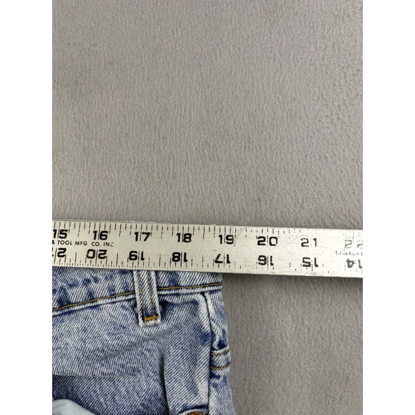 Levi's VINTAGE Levi’s 517 Orange Tab Jeans Bootcut Denim 90s Men 40x30 Blue Jeans 38x28 Inseam 28 Pockets Blue Denim Mens Jeans Size US 40 / EU 56 - 6 Thumbnail