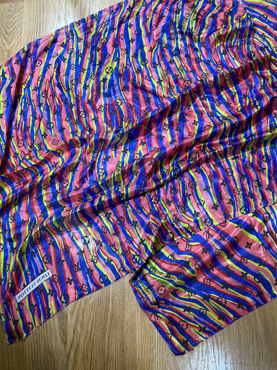 Louis Vuitton Louis Vuitton Multicolor Monogram Scarf Size ONE SIZE - 13 Thumbnail