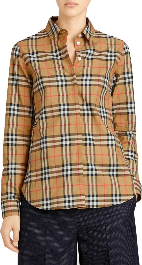 Burberry Burberry Crow Vintage Check Shirt Size S / US 4 / IT 40 - 4 Thumbnail