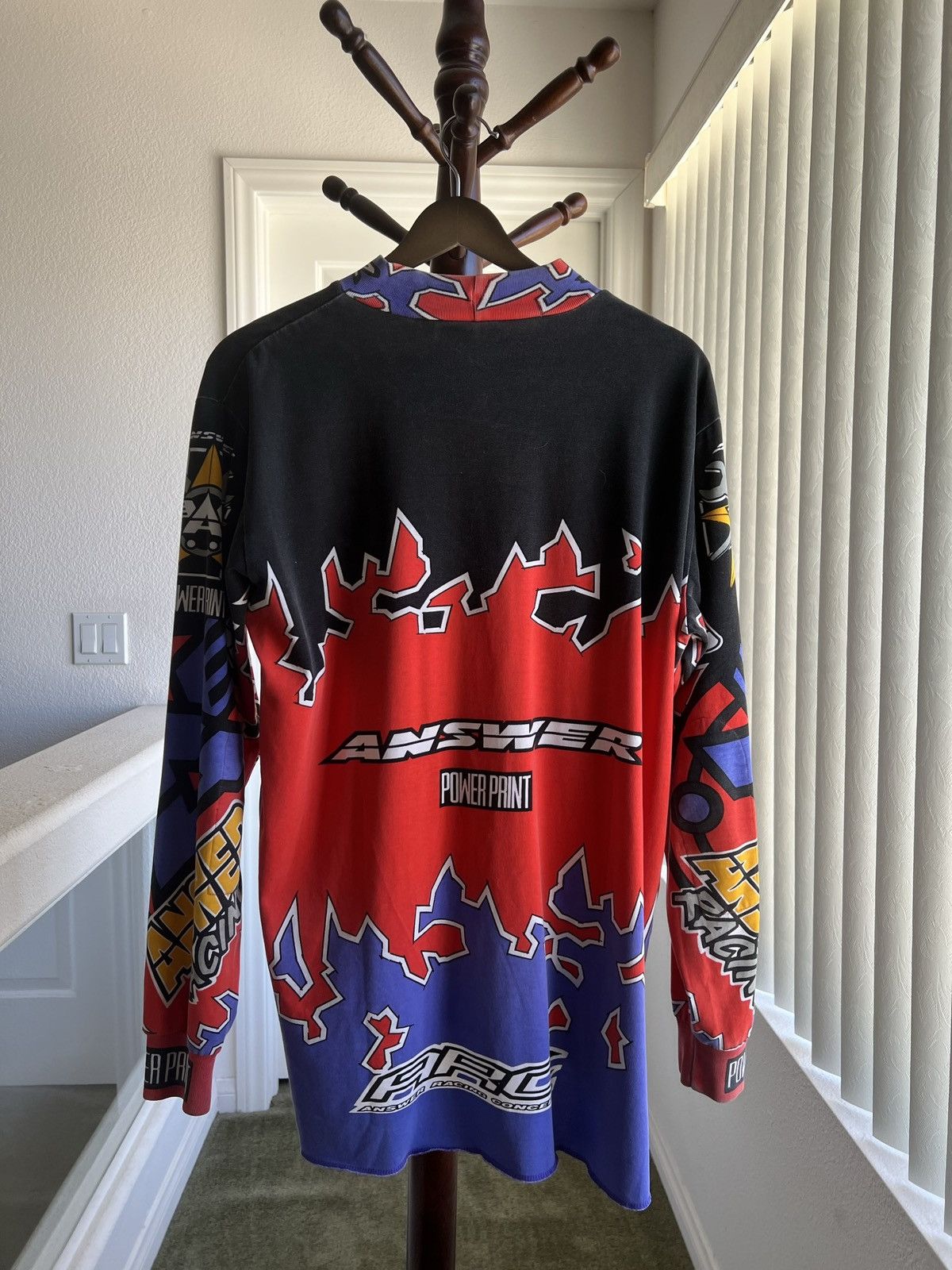 Vintage Rare Answer Racing Long Sleeve Size US M / EU 48-50 / 2 - 2 Thumbnail