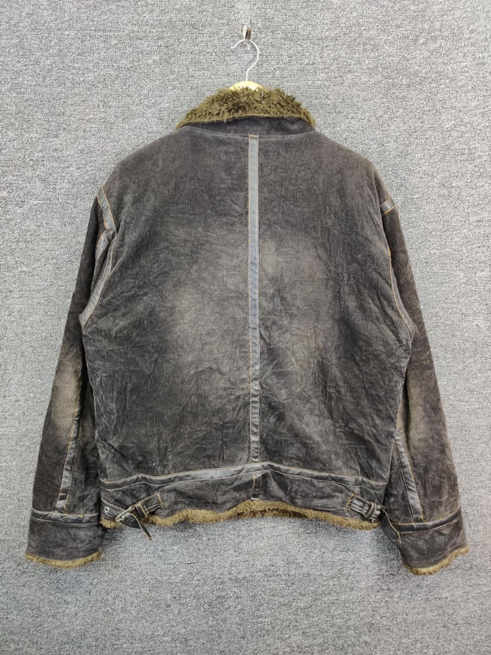Vintage Vintage Dog House Corduroy Shearling Fur Jacket Size US L / EU 52-54 / 3 - 6 Thumbnail