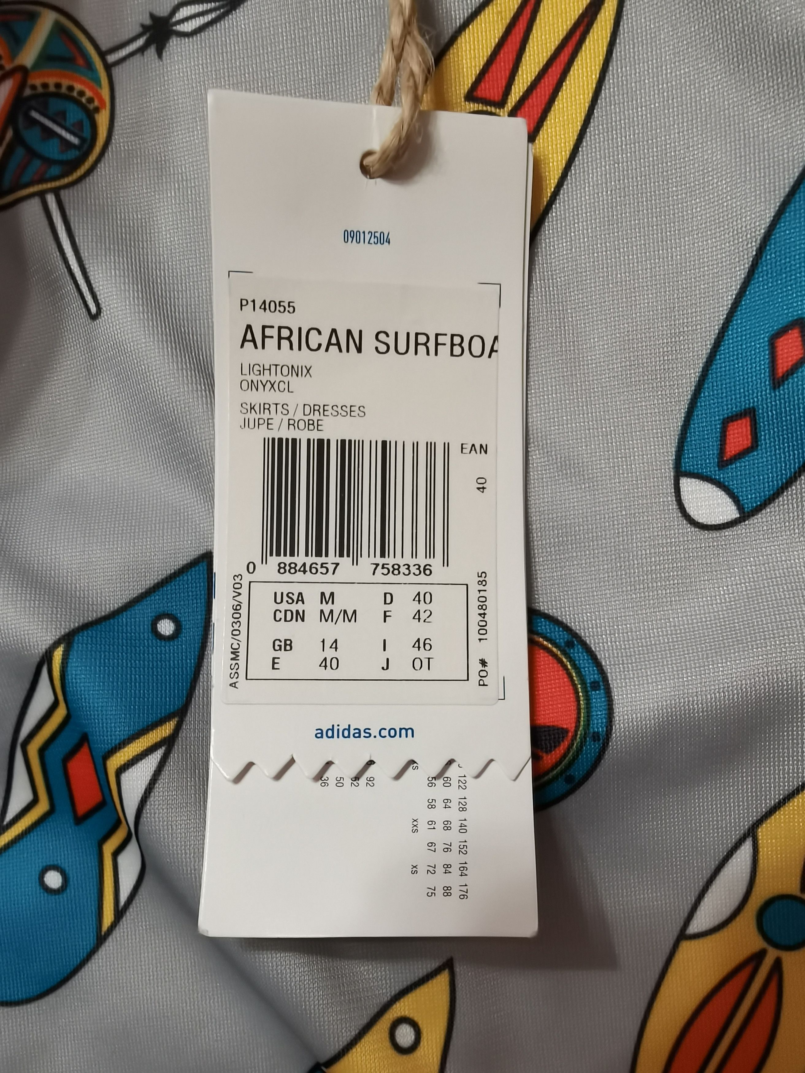 Adidas × Jeremy Scott Adidas Jeremy Scott African Surfboards Dress Jumper M P14055 Size M / US 6-8 / IT 42-44 - 7 Thumbnail