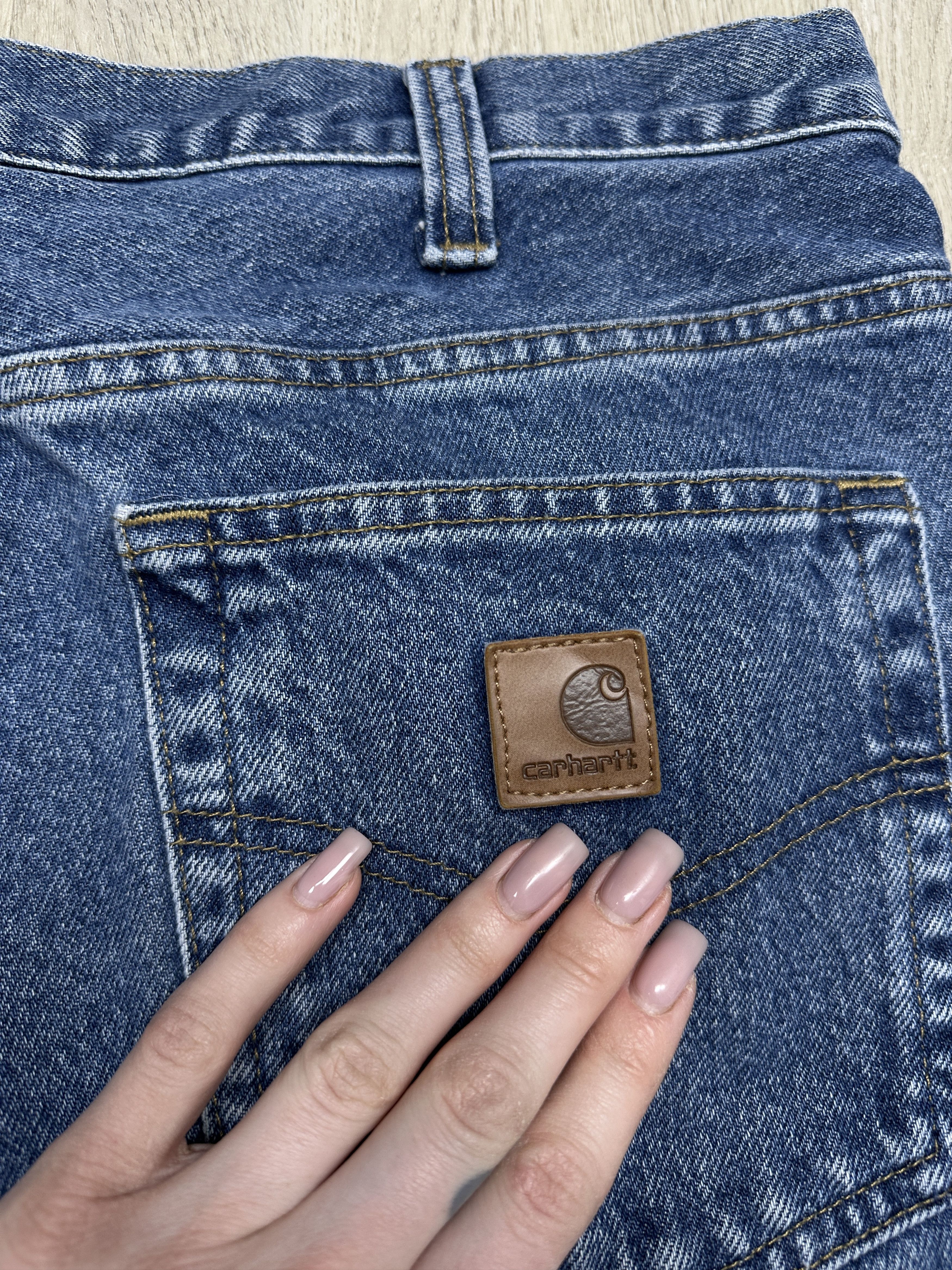 Carhartt Carhartt 90s Vintage Mens Denim Pants Jeans Size US 38 / EU 54 - 3 Thumbnail