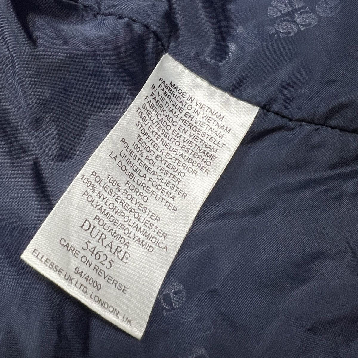 Ellesse Vintage Ellesse Navy Blue Windbreaker Track Jacket Size M Size US M / EU 48-50 / 2 - 7 Thumbnail