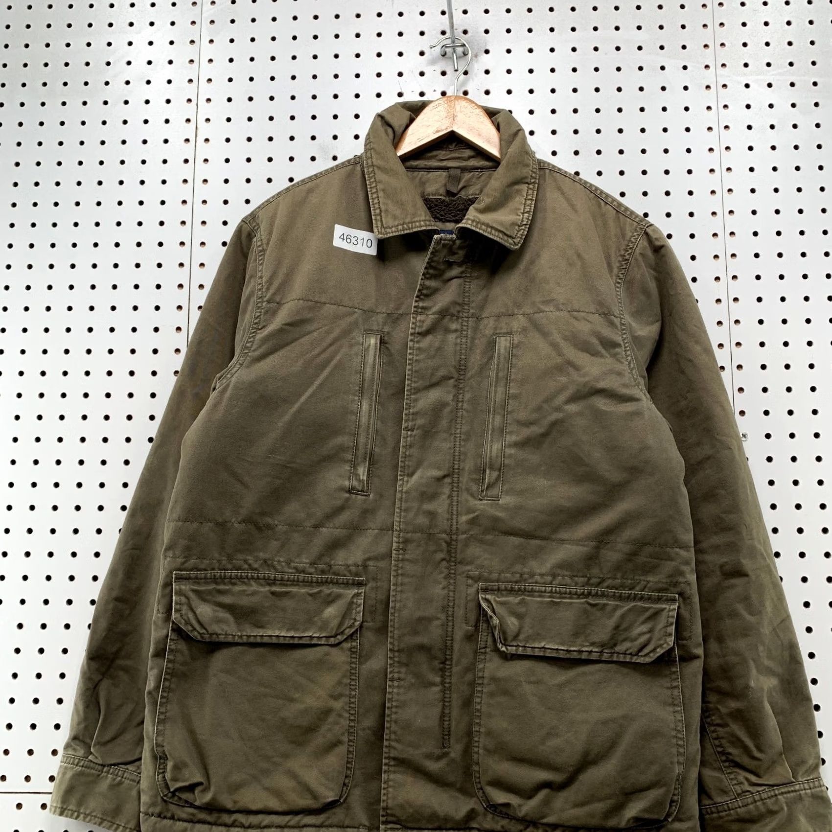 Gap Gap Military Jacket Heavyweight Sherpa Lined FIeld Coat Brown Mens Medium Size US M / EU 48-50 / 2 - 4 Thumbnail