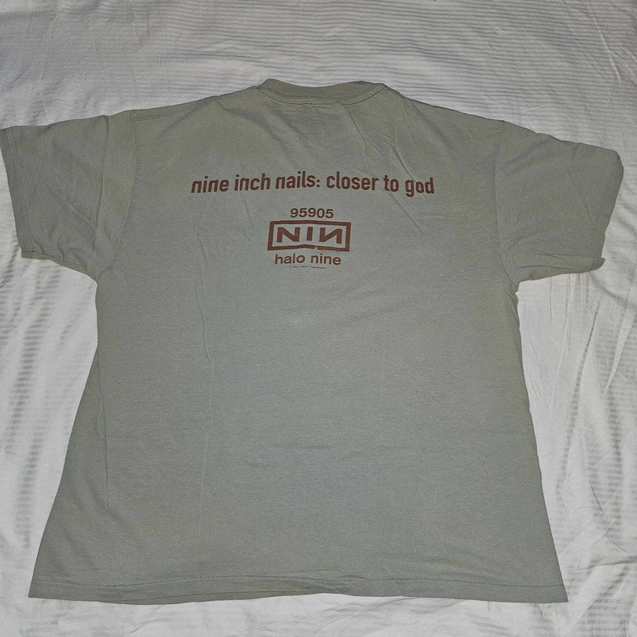 Other RARE Vintage 1994 Nine Inch Nails Closer to God (Halo 9) XL Size US XL / EU 56 / 4 - 4 Thumbnail