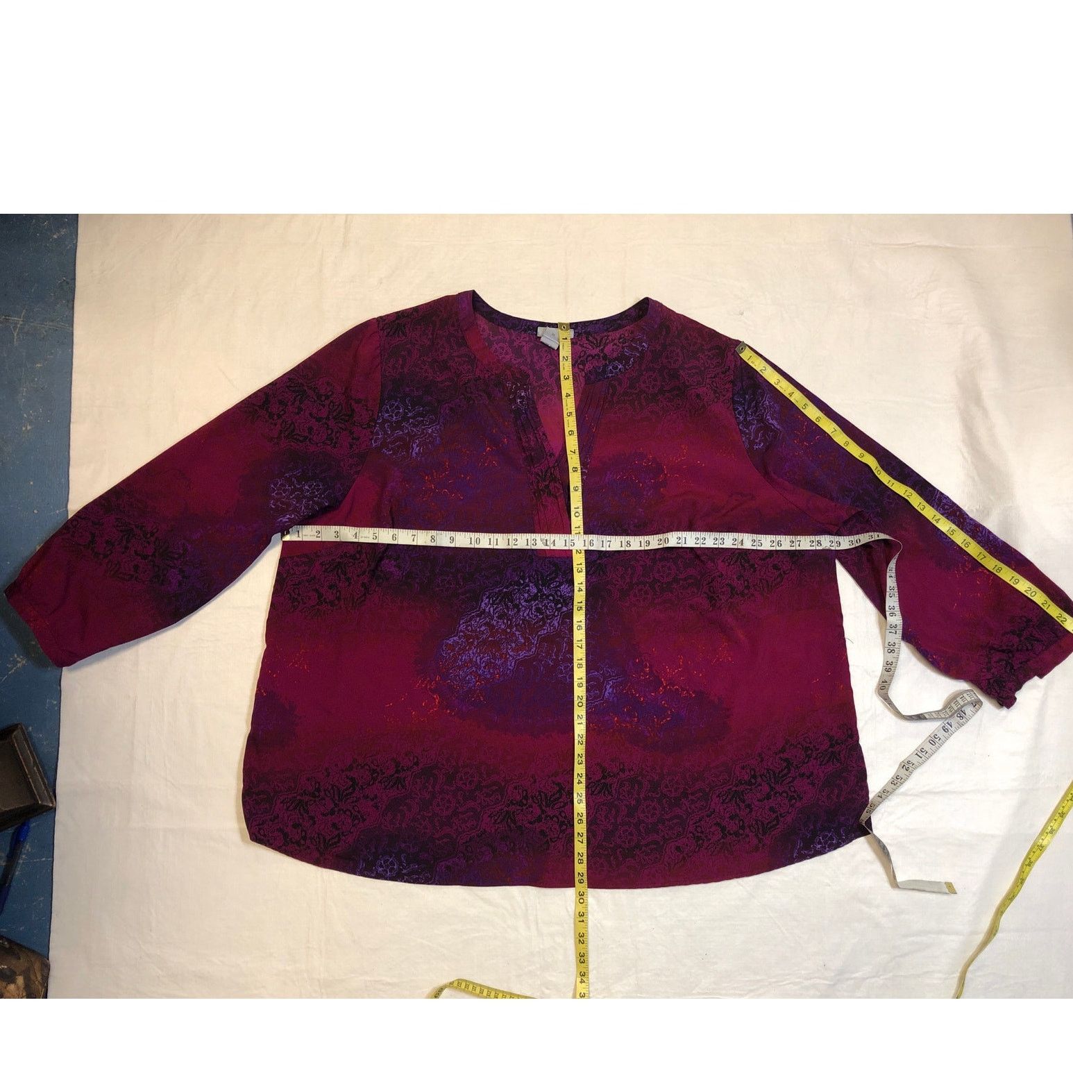 Other Women’s Catherine’s purple/pink blouse Size 3XL / US 20-22 - 3 Thumbnail