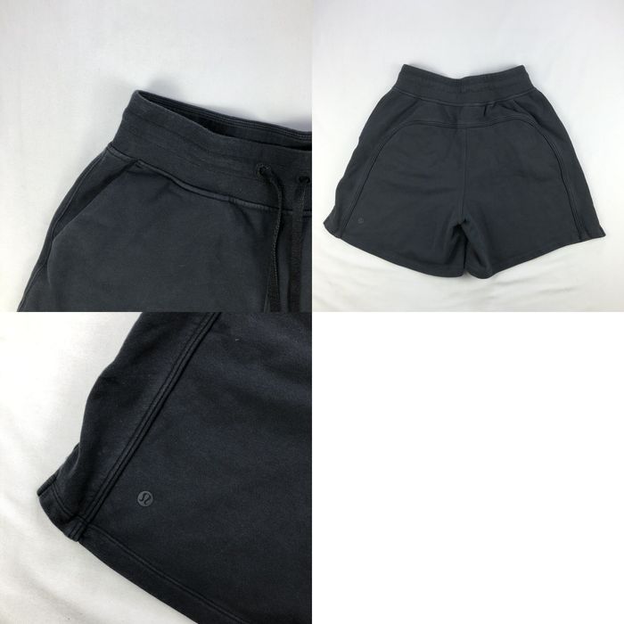 Lululemon Lululemon All Yours High Rise 7 Womens 6 Black Athletic Shorts