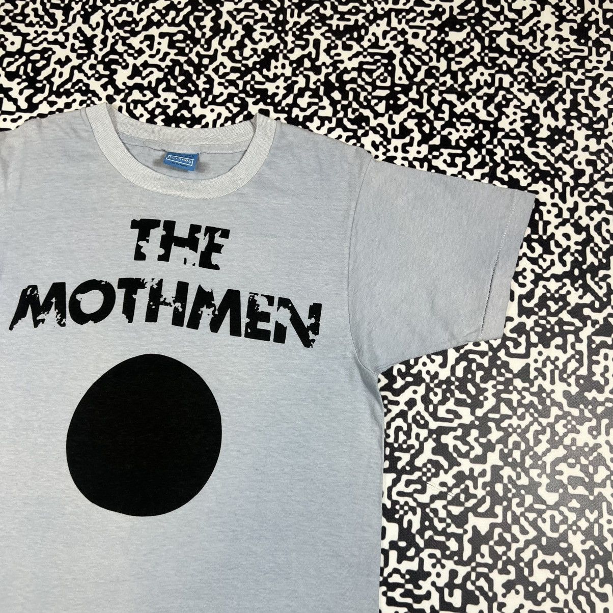 Band Tees Vintage 80s The Mothmen Post Punk Band Manchester T-shirt Size US M / EU 48-50 / 2 - 6 Thumbnail