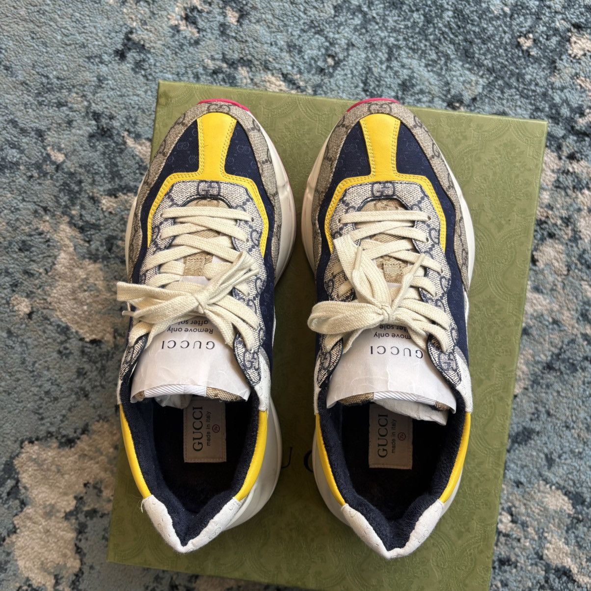 Gucci Gucci Rhyton Sneaker Size 7.5G (8-8.5US) Worn Lightly Og All Size US 8.5 / EU 41-42 - 4 Thumbnail