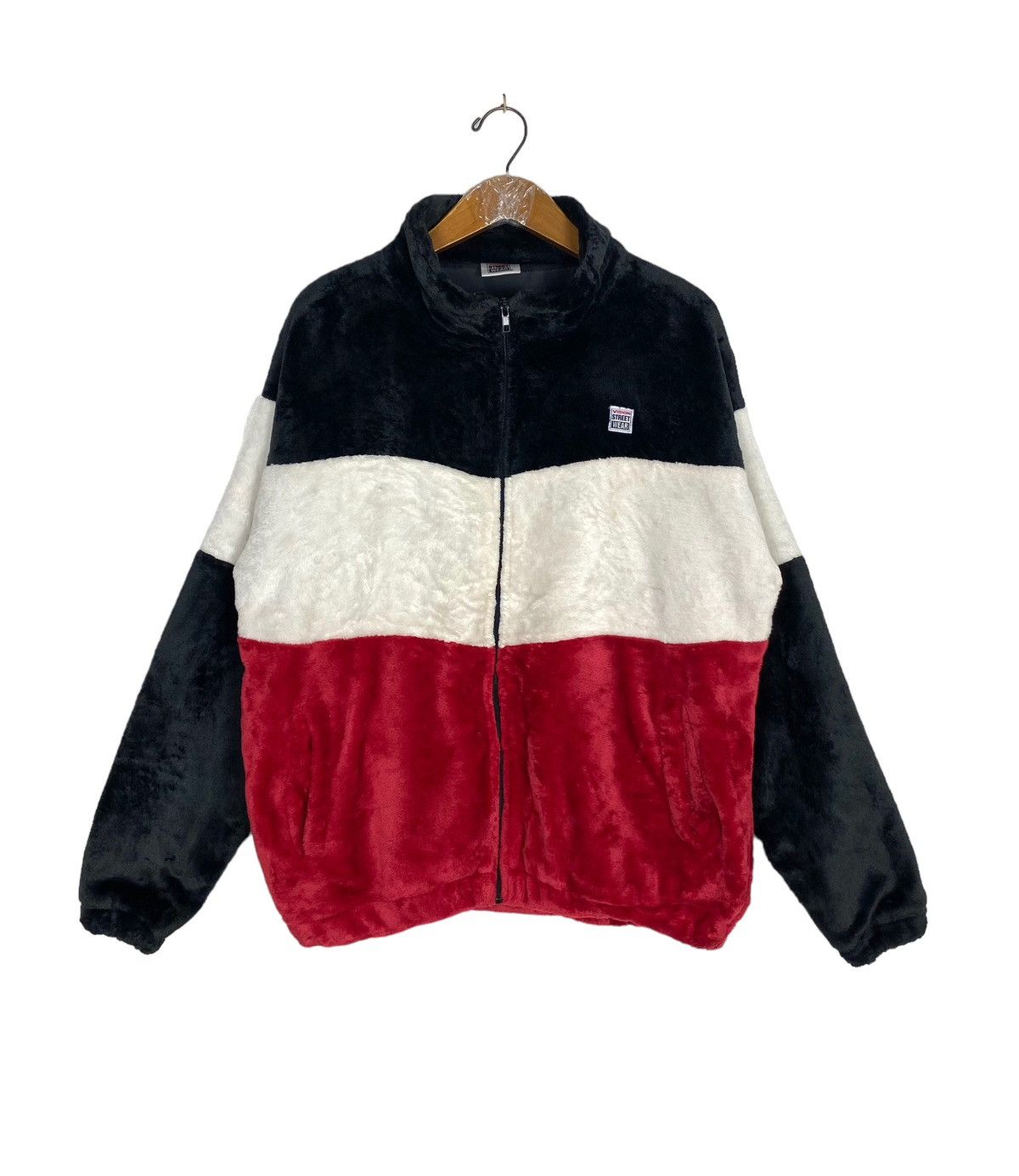 Vision Streetwear Vision Streetwear Colourblock Fleece Embroidery Spellout Size US M / EU 48-50 / 2 - 3 Thumbnail