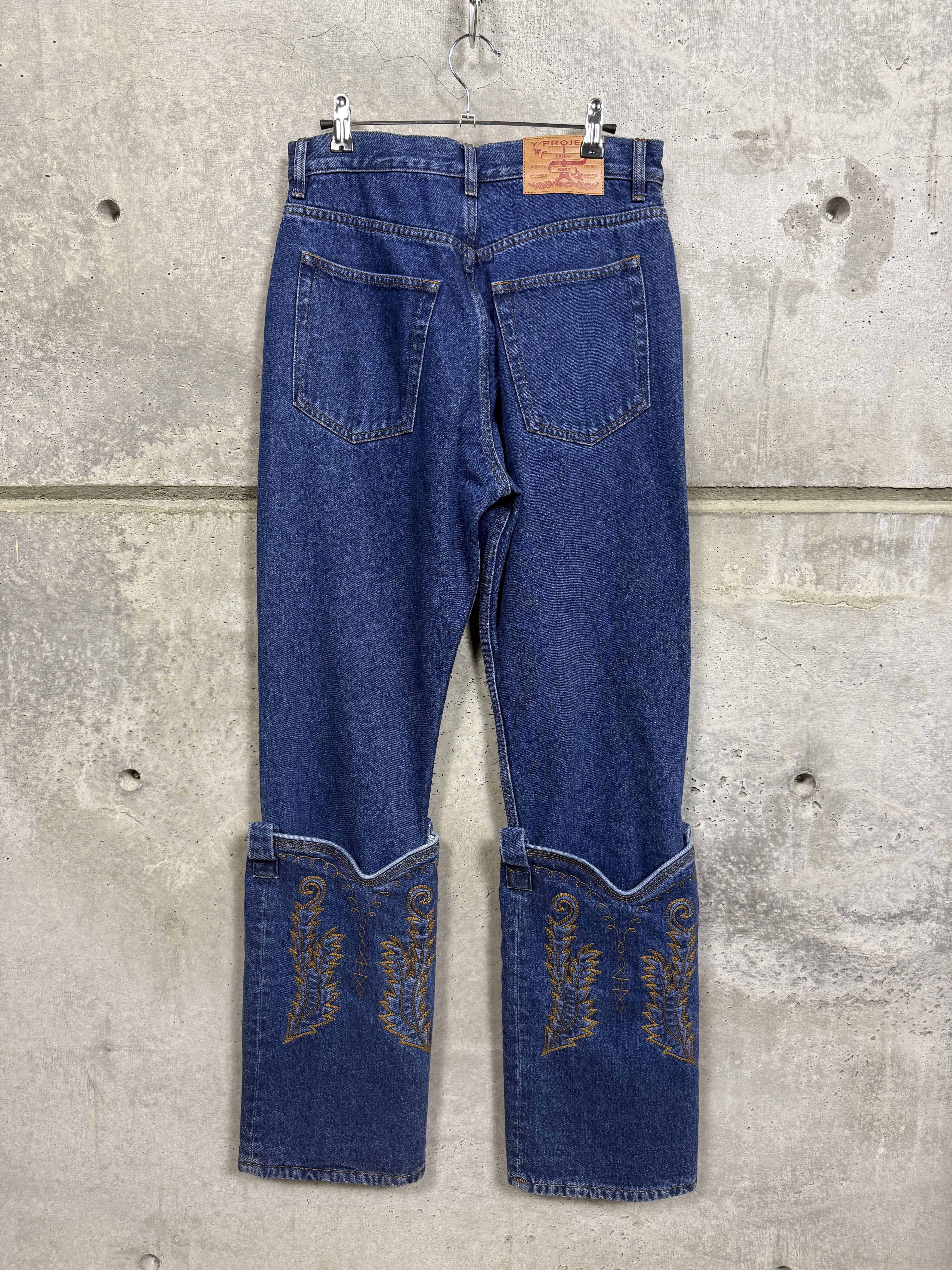 Y/Project $735 Y/Project Cowboy Cuff Jeans Size US 29 - 7 Thumbnail
