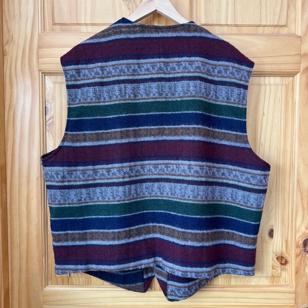 Other Vintage Paragraff Wool Blend Blanket Stripe pattern vest XL Size US XL / EU 56 / 4 - 11 Thumbnail