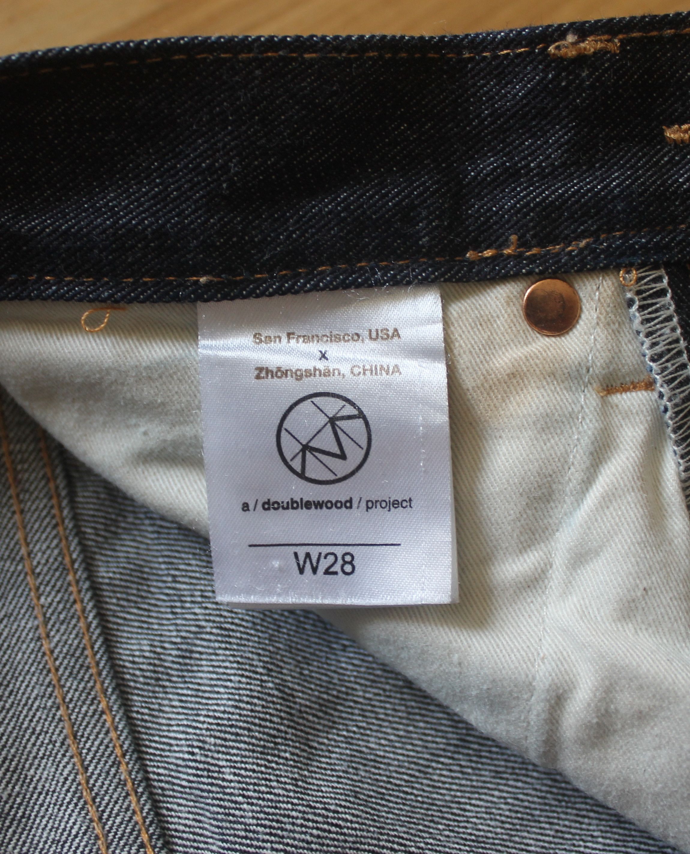 Doublewood A Doublewood Project Comfort Selvage Denim Jeans 13.75 oz Size US 28 / EU 44 - 13 Thumbnail