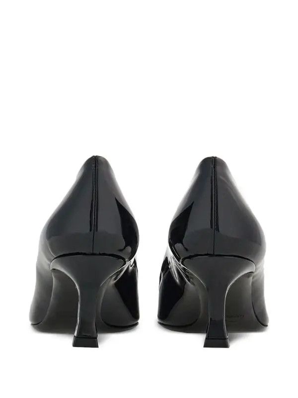 Salvatore Ferragamo o1s1rm0924 Detailing Leather Pumps in Black Size US 6.5 / IT 36.5 - 3 Thumbnail