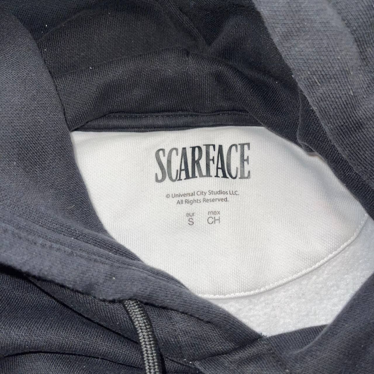 Vintage Scarface Split Sweater black/white Size US S / EU 44-46 / 1 - 7 Thumbnail