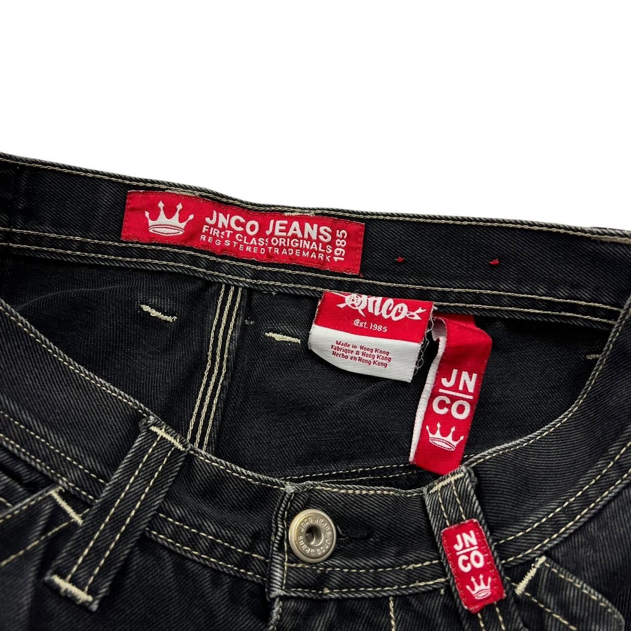 JNCO Vintage Jnco Crown Carpenter Denim Shorts / Jorts - Waist 30 Size US 30 / EU 46 - 6 Thumbnail
