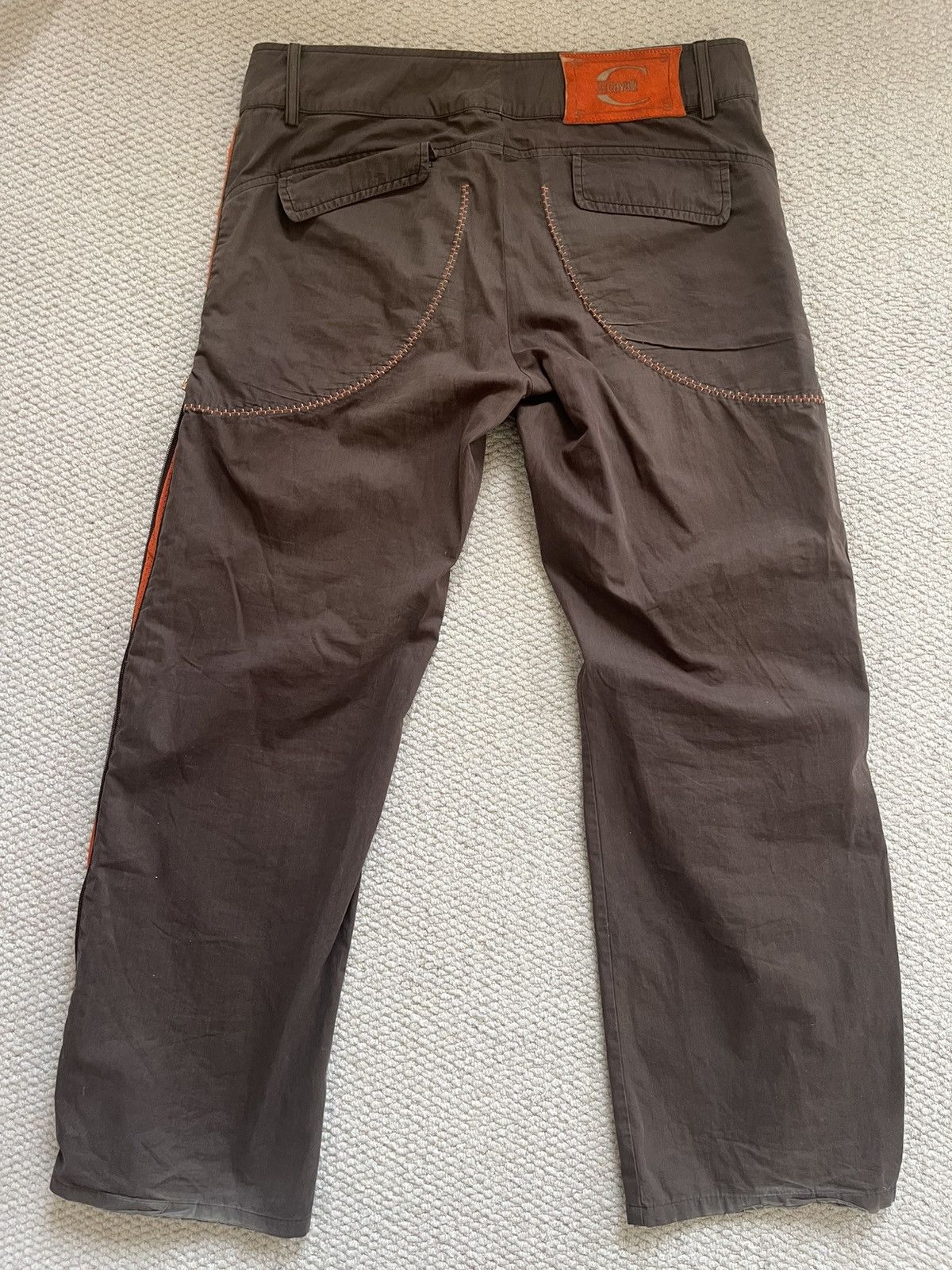 Roberto Cavalli RARE Cavalli Zip Up Pants Size 36" / US 14 / IT 50 - 4 Thumbnail