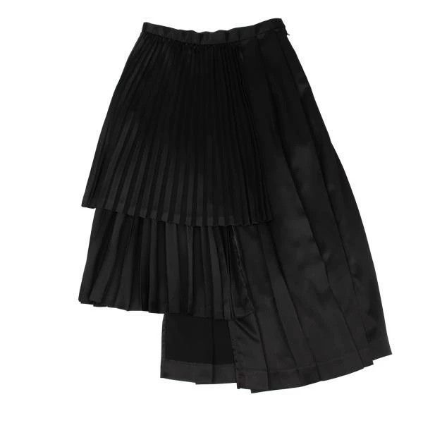 Comme des Garcons Comme Des Garcons size S Black Retro Pleated Design Skirt Size 24" / US 00 / IT 34 - 2 Thumbnail