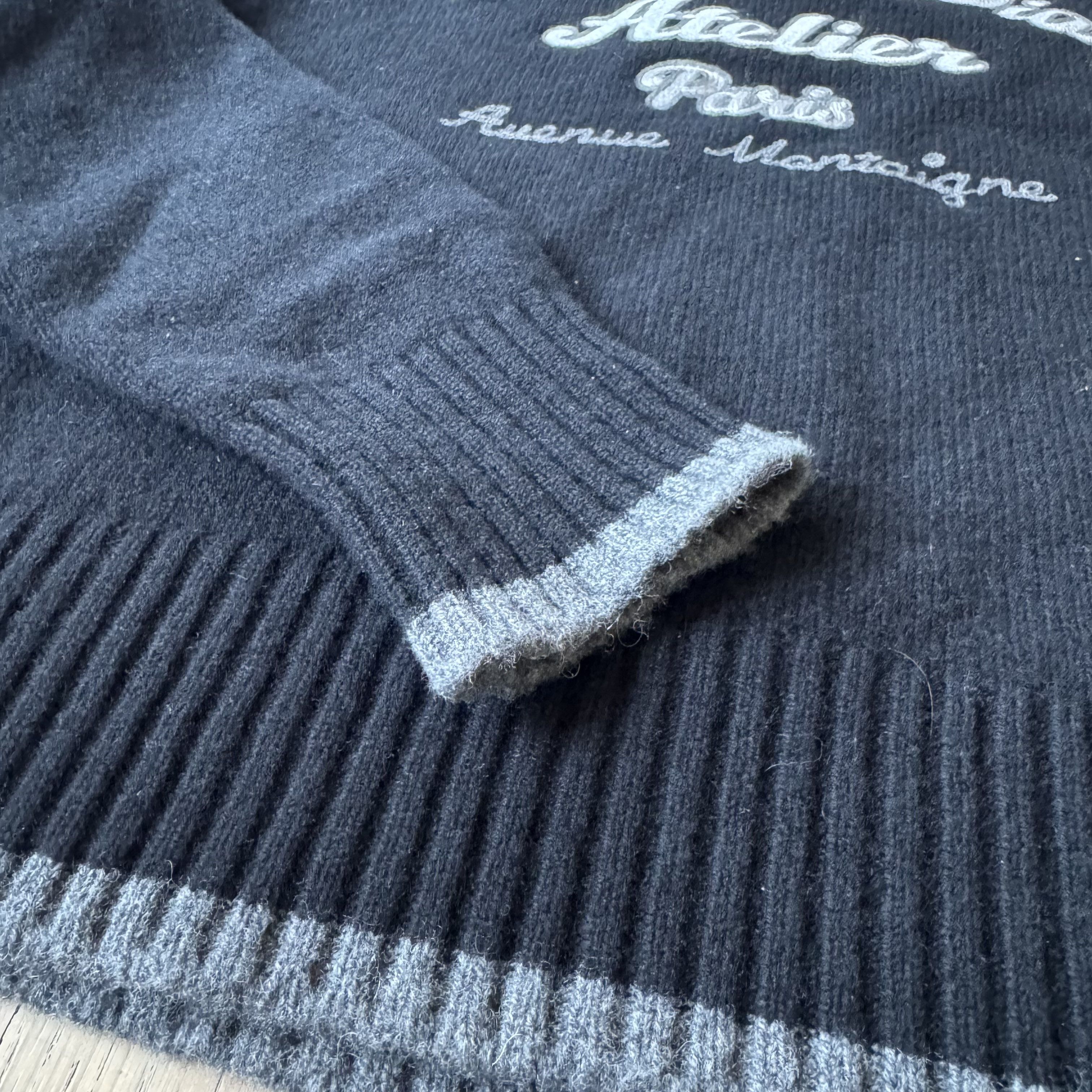 Dior Dior - Atelier Wool Sweater - Black Size US XXL / EU 58 / 5 - 3 Thumbnail